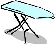 ironing board